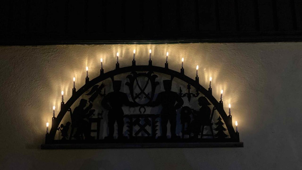Pension Zur 23 Altenberg Buitenkant foto